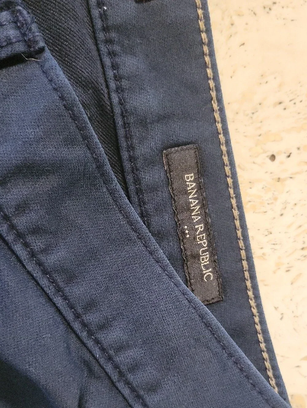 Banana Republic Men’s Slim Jeans - Navy Blue
